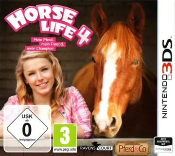 Horse Life 4 (Europe) (En,Fr,De,Es,It) box cover front